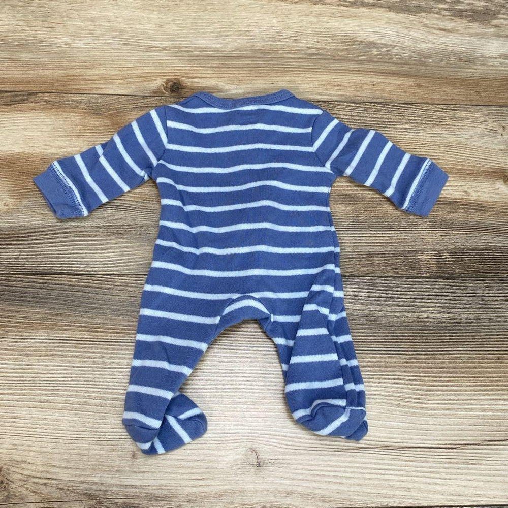 Touched By Nature Striped Sleeper sz PREEMIE - Me 'n Mommy To Be