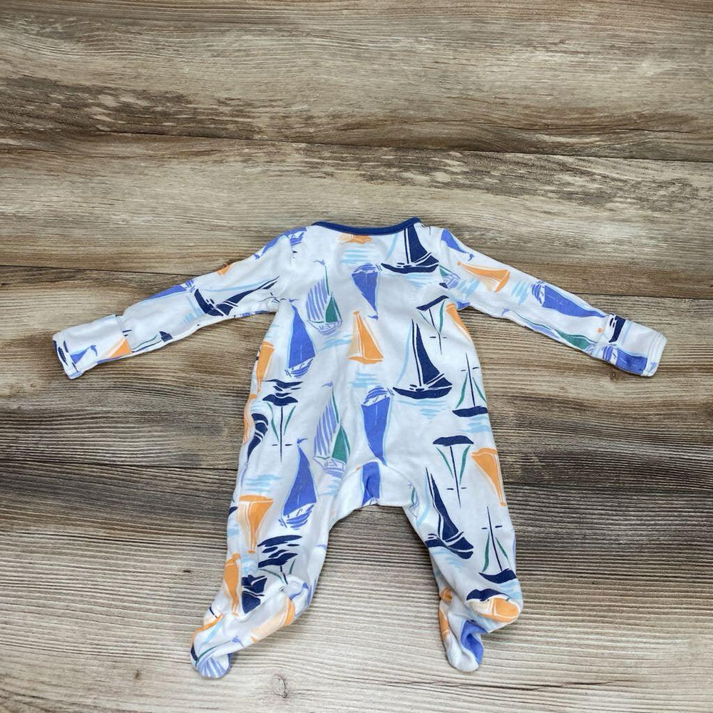 Just One You Sailboats Sleeper sz NB - Me 'n Mommy To Be