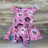 Posh Peanut Ruth Bader Ginsburg Ruffled Cap Sleeve Twirl Skirt Bodysuit sz 3-6m - Me 'n Mommy To Be