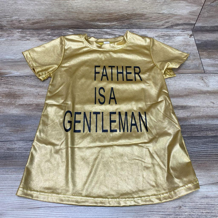 Father Is A Gentleman Shirt Dress sz 2T - Me 'n Mommy To Be