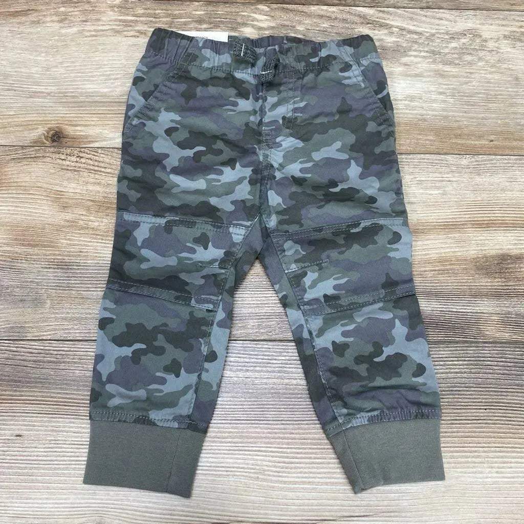 NEW Cat & Jack Camo Jogger Pants sz 18m - Me 'n Mommy To Be