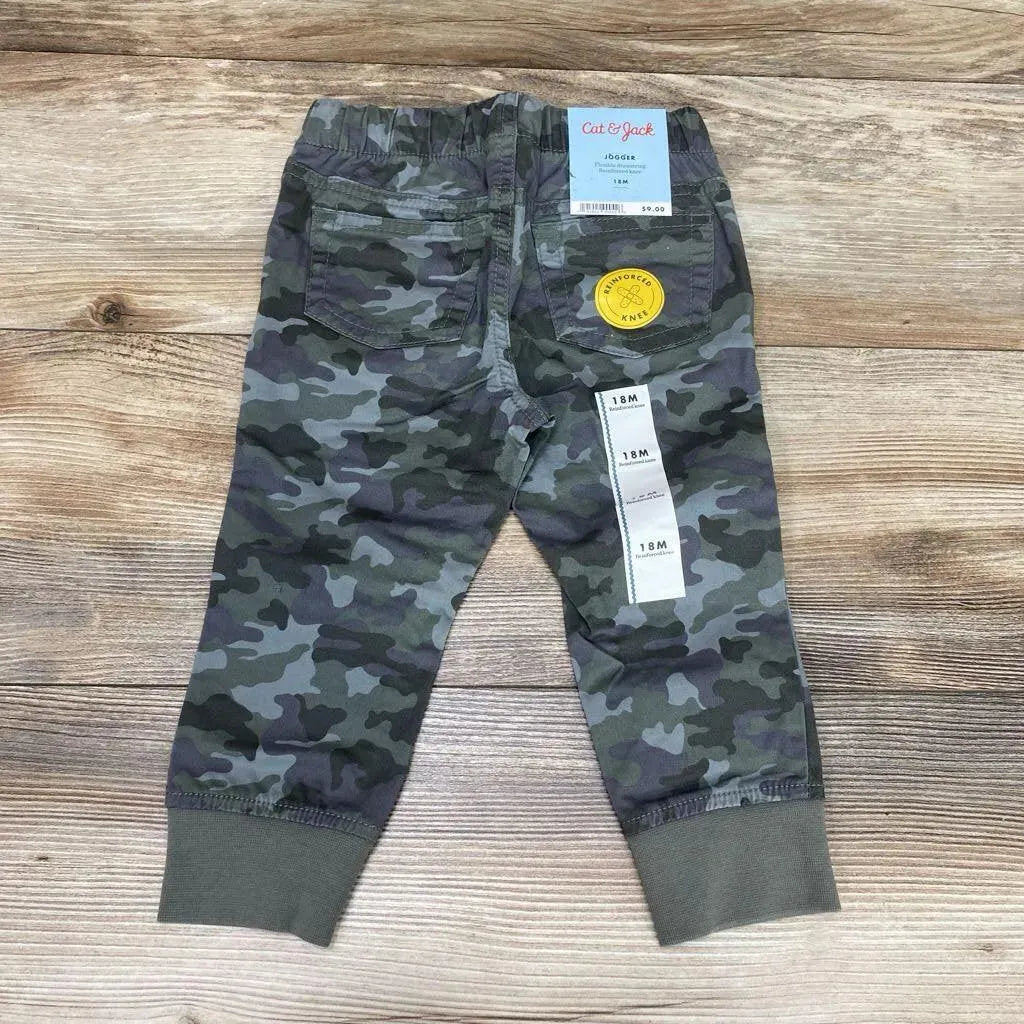 NEW Cat & Jack Camo Jogger Pants sz 18m - Me 'n Mommy To Be