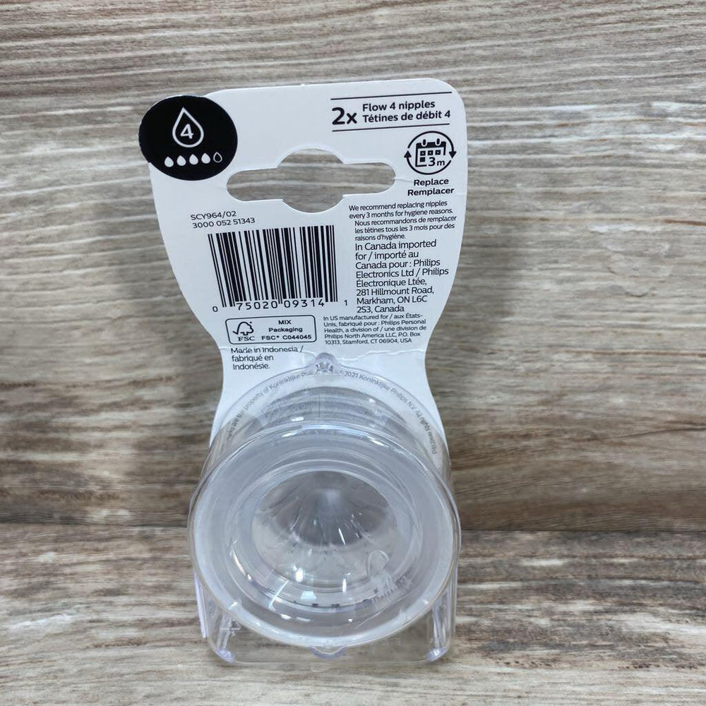 NEW Avent 2pk Natural Response Baby Bottle Nipples - Me 'n Mommy To Be