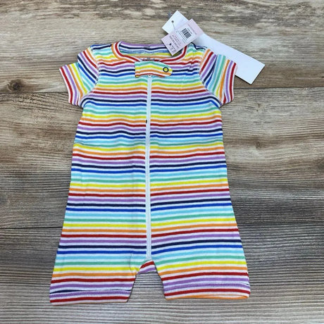 NEW Primary Organic Striped Sleep Romper sz NB - Me 'n Mommy To Be