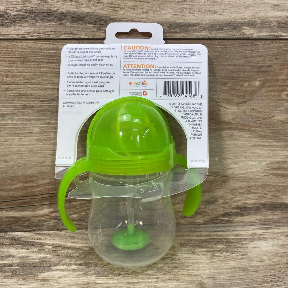 NEW Munchkin Any Angle Weighted Straw Cup 10oz - Me 'n Mommy To Be