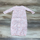 Carter's Sheep Print Convertible Gown sz 6m - Me 'n Mommy To Be