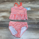 NEW Cat & Jack 2pc Striped Swimsuit sz 18m - Me 'n Mommy To Be