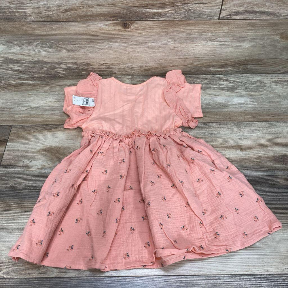 NEW Disney Junior Minnie Mouse Floral Muslin Dress sz 4T - Me 'n Mommy To Be