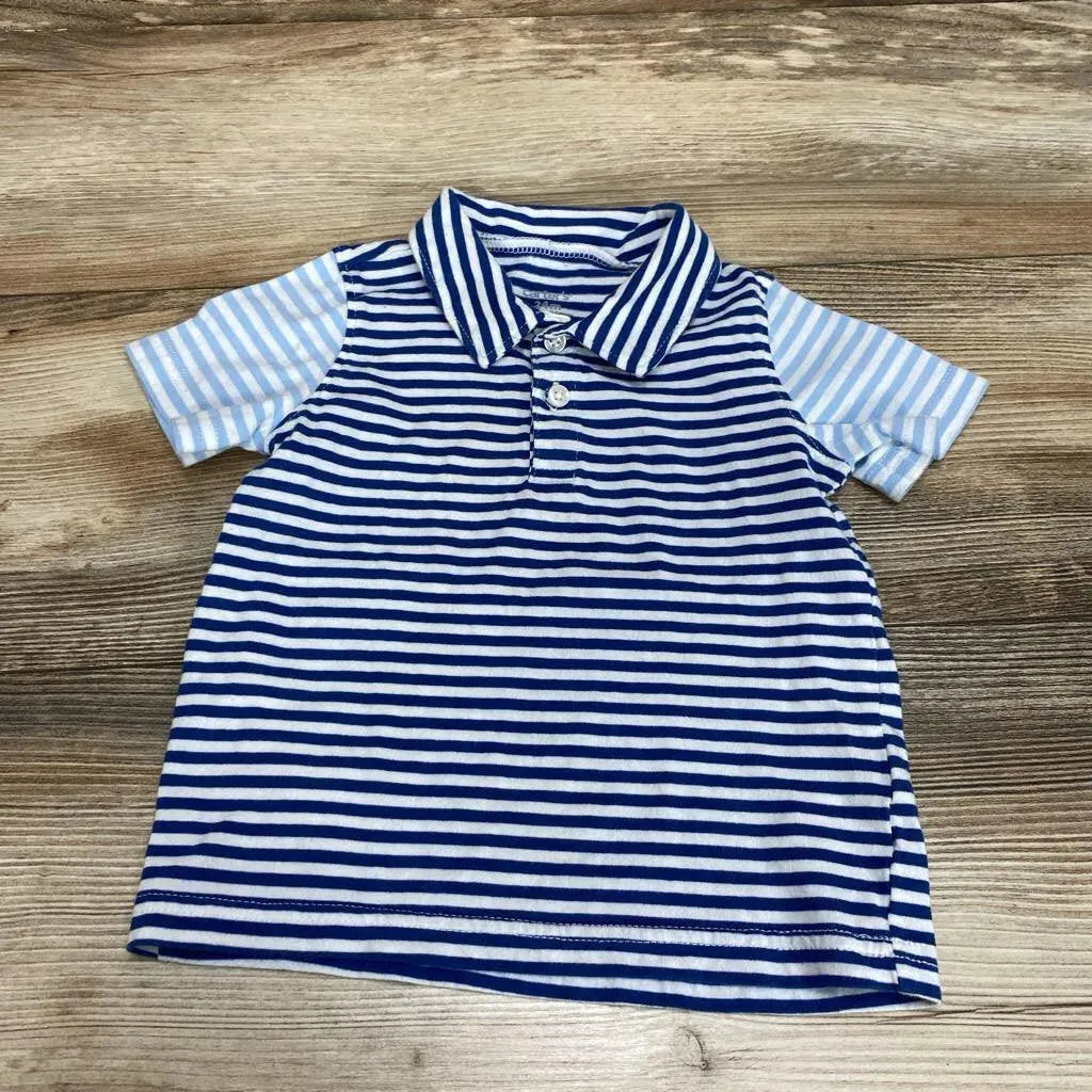 Carter's Striped Henley Polo Shirt sz 24m - Me 'n Mommy To Be