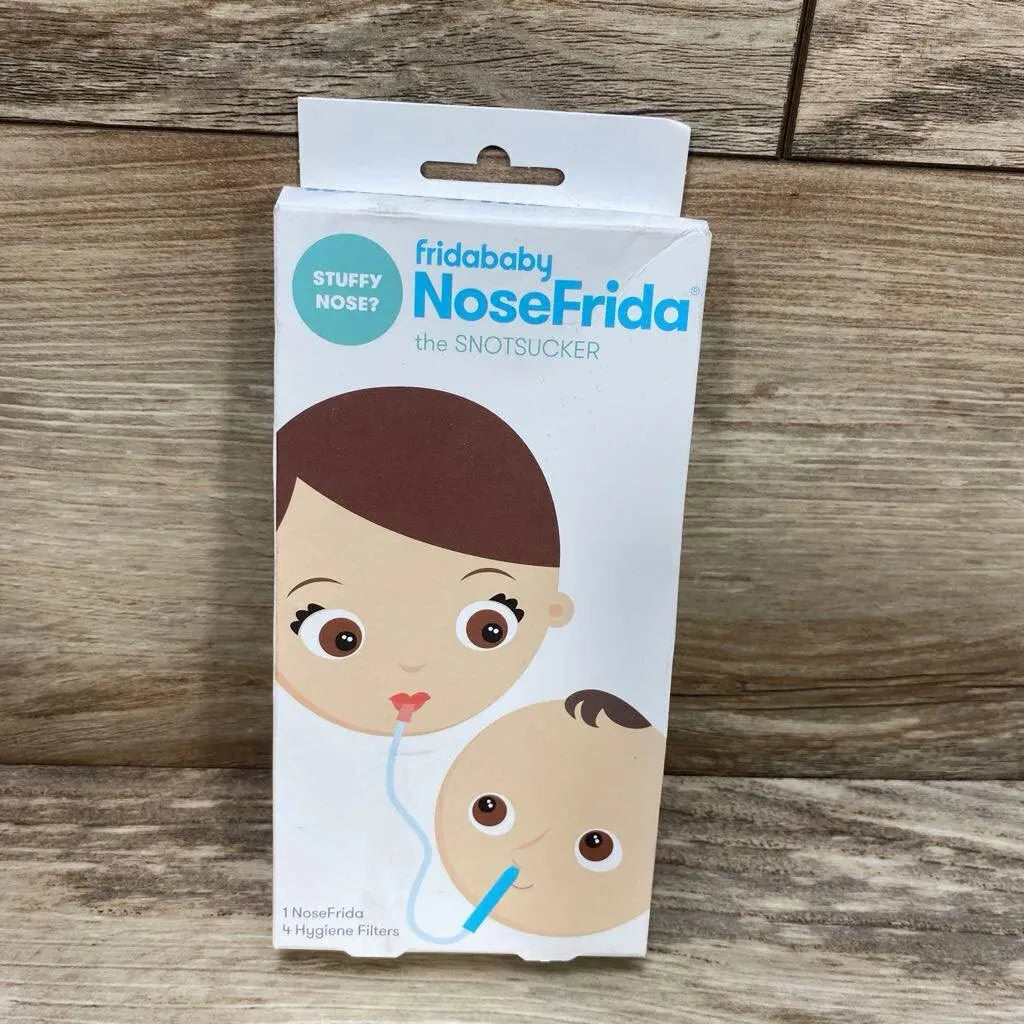 NEW FridaBaby NoseFrida Snotsucker & Filters - Me 'n Mommy To Be