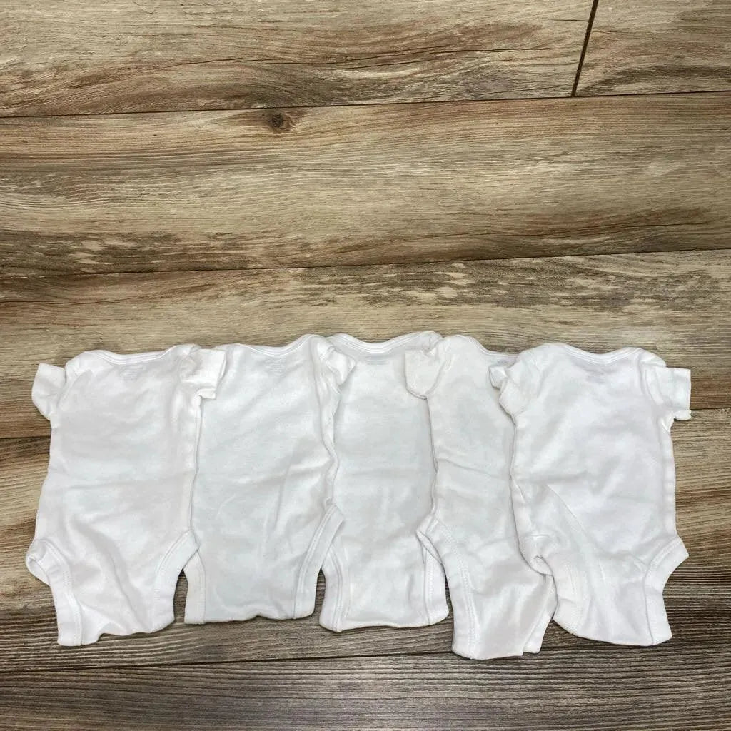 Gerber 5Pk Bodysuits sz PREEMIE - Me 'n Mommy To Be