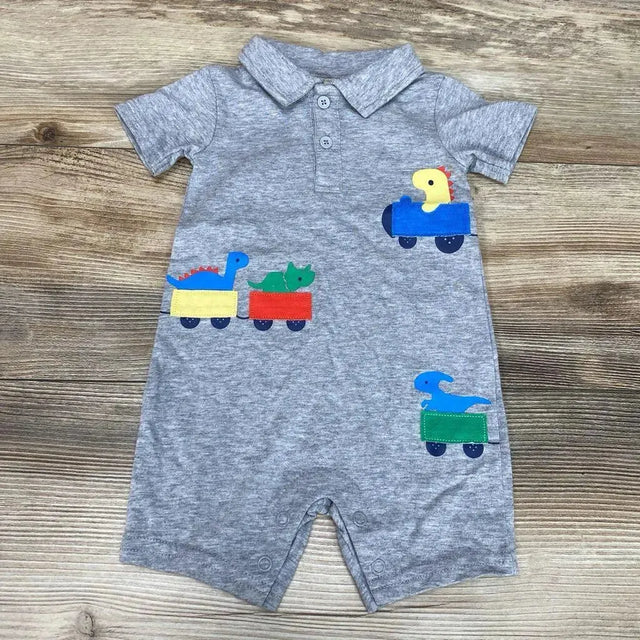 NEW First Impressions Dino Train Shortie Romper sz 0-3m - Me 'n Mommy To Be