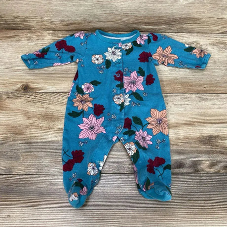 Carter's Floral Sleeper sz 3m - Me 'n Mommy To Be