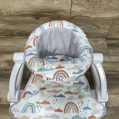 Fisher Price Sit-Me-Up Floor Seat in Rainbow Showers - Me 'n Mommy To Be