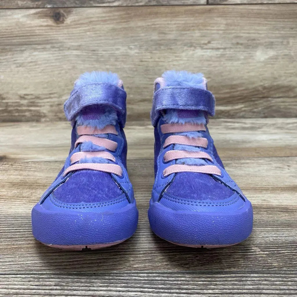 Pediped Flex Logan Perriwinkle High Top Sneakers sz 9-9.5c - Me 'n Mommy To Be