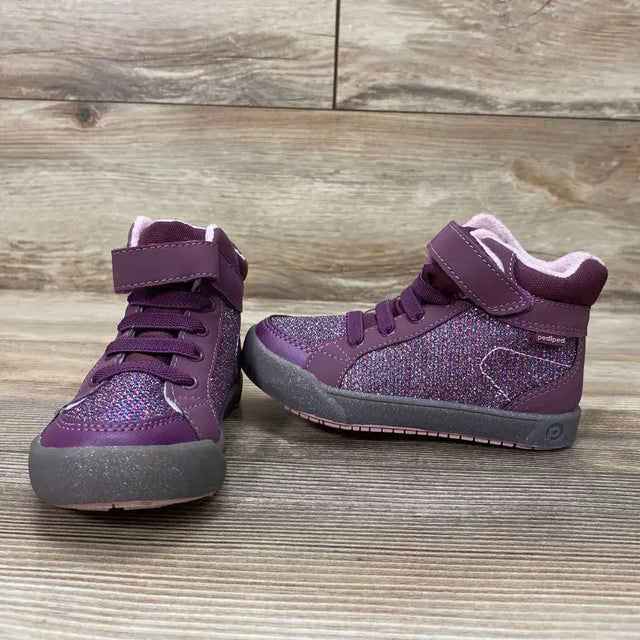 Pediped Flex Logan Raspberry High Top Sneakers sz 8.5c - Me 'n Mommy To Be