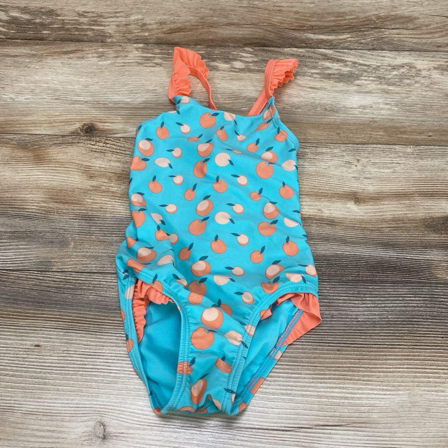 Cat & Jack 1pc Oranges Swimsuit sz 4T - Me 'n Mommy To Be