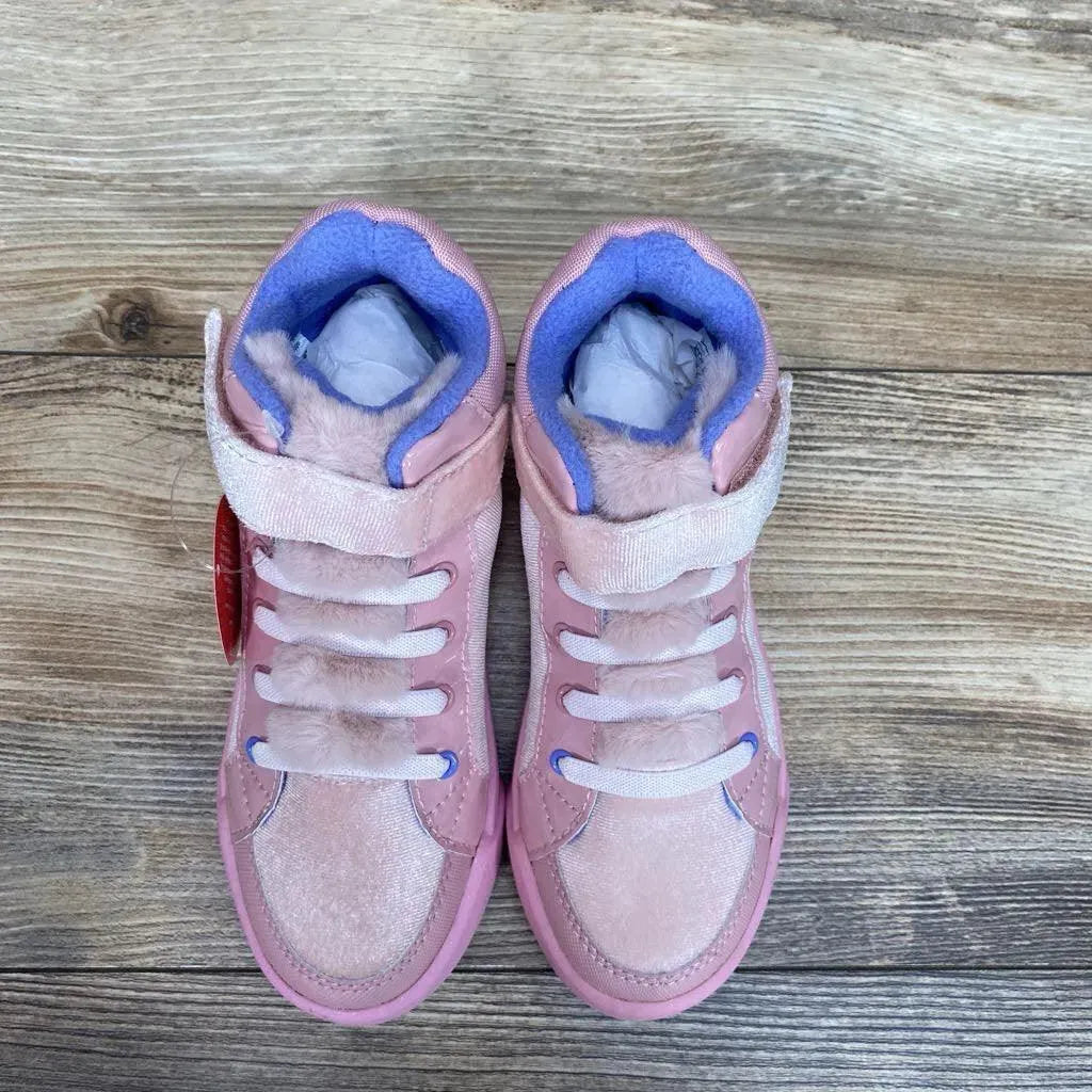 Pediped Flex Logan Pink Velvet High Top Sneakers sz 12.5-13 - Me 'n Mommy To Be