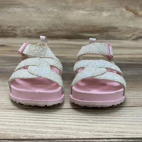 First Steps Glitter Strap Sandals sz 4c - Me 'n Mommy To Be