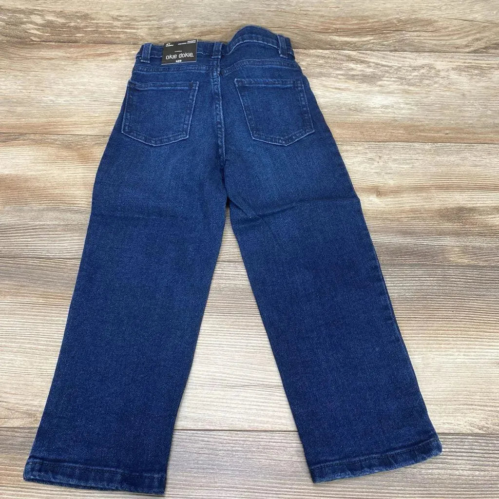 NEW Okie Dokie Straight Jeans sz 4T - Me 'n Mommy To Be