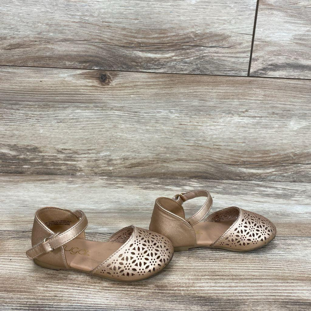 Sugar Floral Cut Out Pocket Sandals sz 6c - Me 'n Mommy To Be