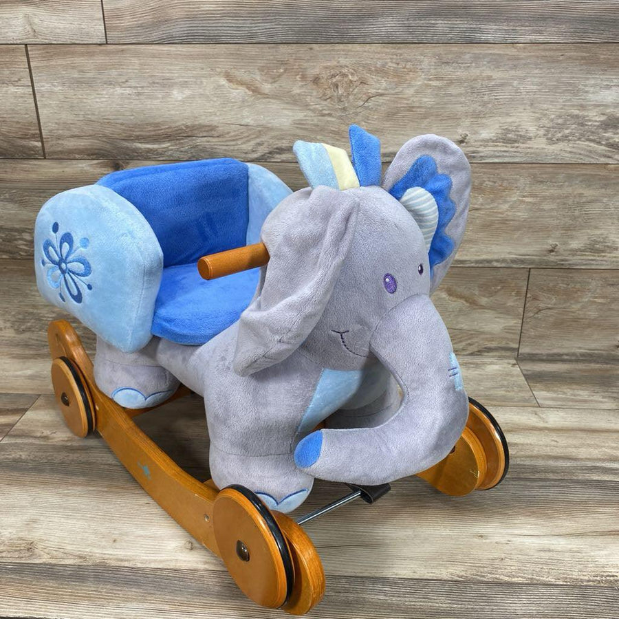 Labebe Plush Rocking Elephant - Me 'n Mommy To Be