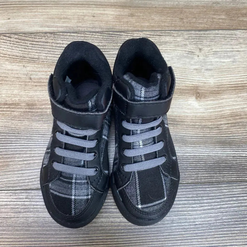 NEW Pediped Flex Logan Plaid High Top Sneakers sz 9-9.5c - Me 'n Mommy To Be