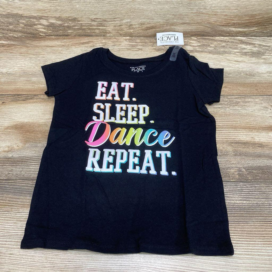 NEW Children's Place Eat Sleep Dance Repeat Shirt sz 5T - Me 'n Mommy To Be