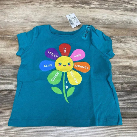 NEW Children's Place Color Flower Graphic Shirt sz 12-18m - Me 'n Mommy To Be