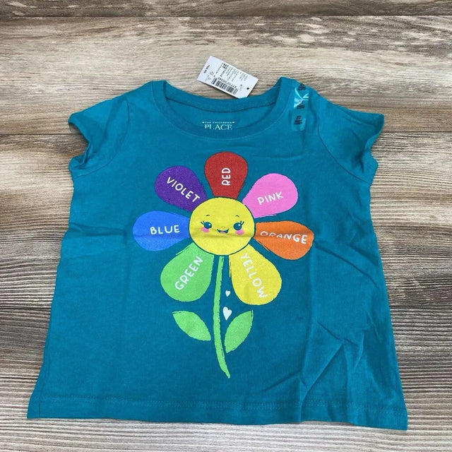 NEW Children's Place Color Flower Graphic Shirt sz 2T - Me 'n Mommy To Be