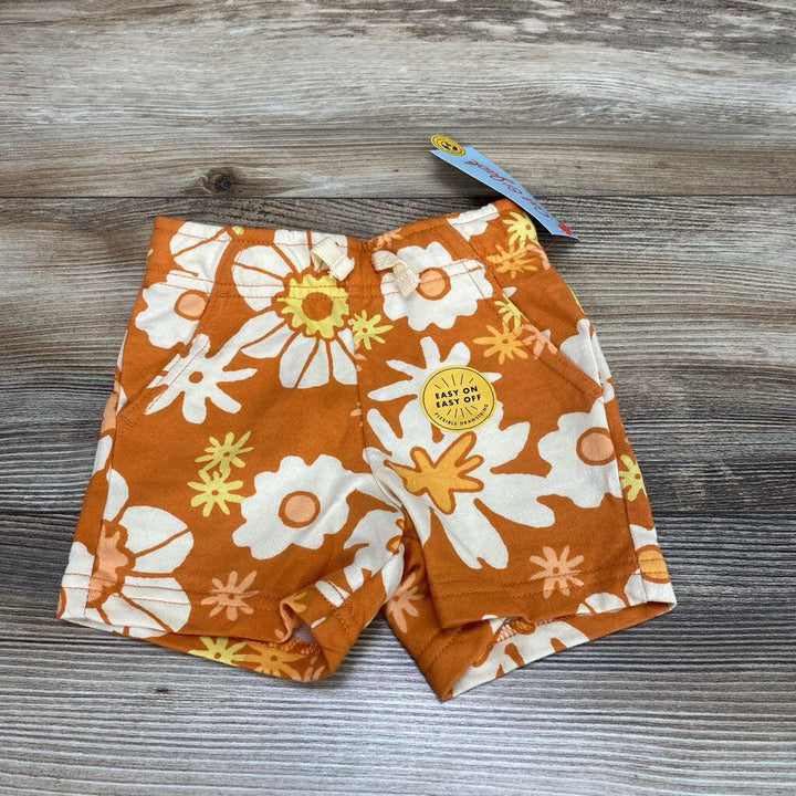 NEW Cat & Jack Floral Drawstring Shorts sz 12m - Me 'n Mommy To Be