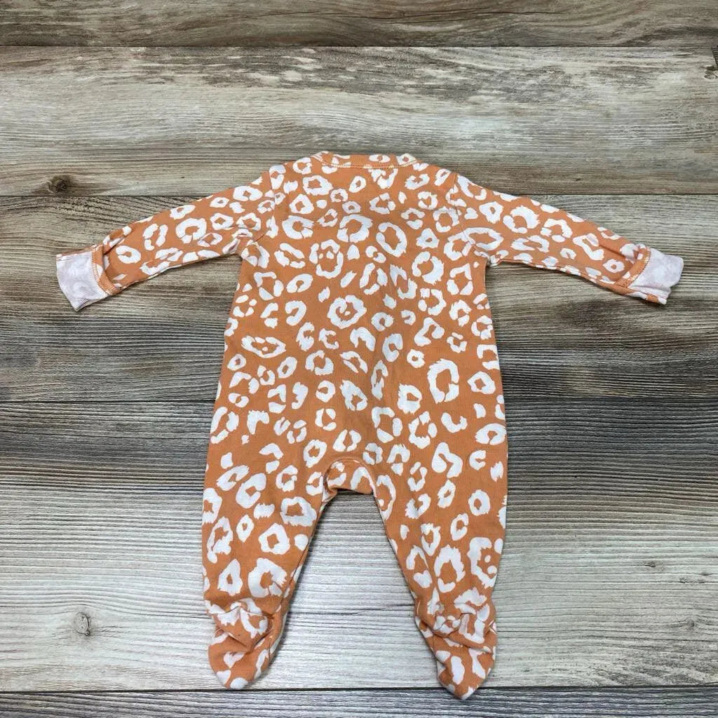 Old Navy Cheetah Print Sleeper sz NB - Me 'n Mommy To Be