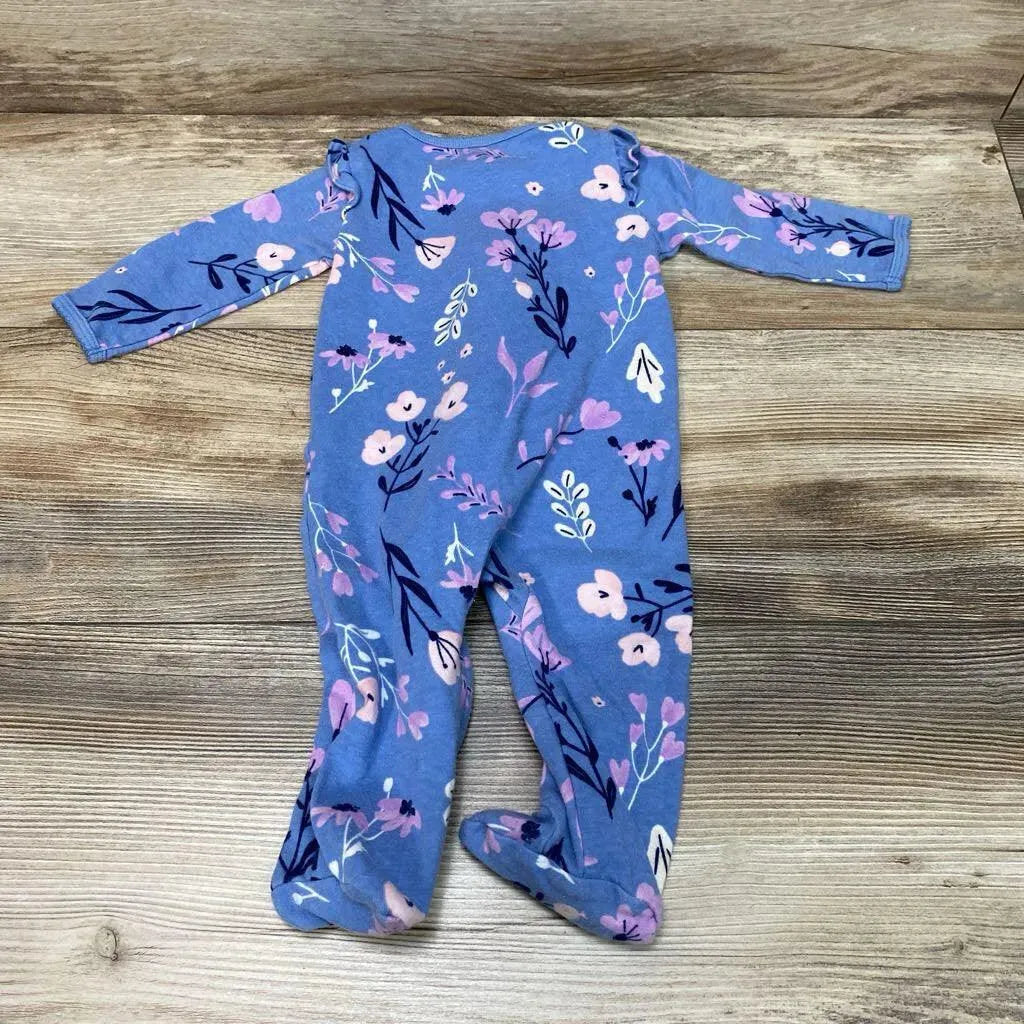 Carter's Floral Sleeper sz 9m - Me 'n Mommy To Be