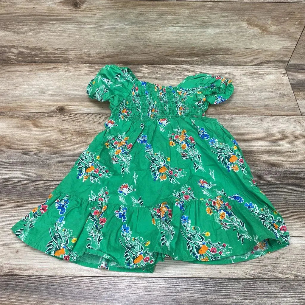 Cat & Jack Smocked Floral Dress sz 2T - Me 'n Mommy To Be