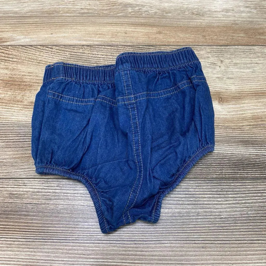 Cat & Jack Chambray Shorts sz 3-6m - Me 'n Mommy To Be