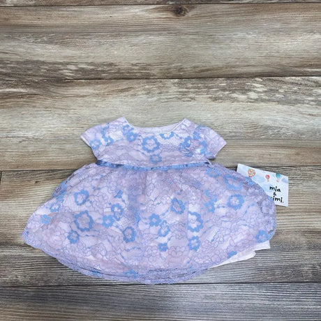 NEW Mia & Mimi 2pc Lace Dress & Bloomer sz Newborn - Me 'n Mommy To Be