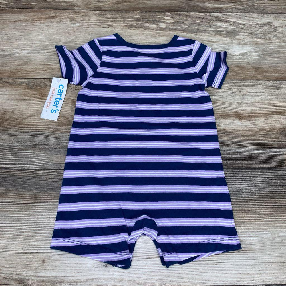 NEW Just One You Striped Shortie Romper sz 9m - Me 'n Mommy To Be