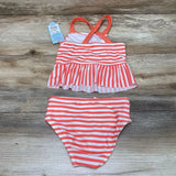 NEW Cat & Jack 2pc Striped Swimsuit sz 18m - Me 'n Mommy To Be