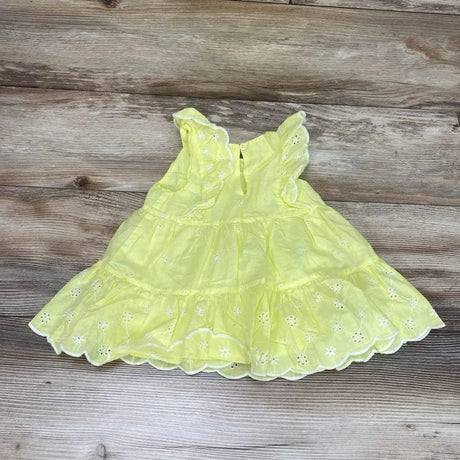 Cat & Jack Eyelet Ruffle Dress sz 12m - Me 'n Mommy To Be