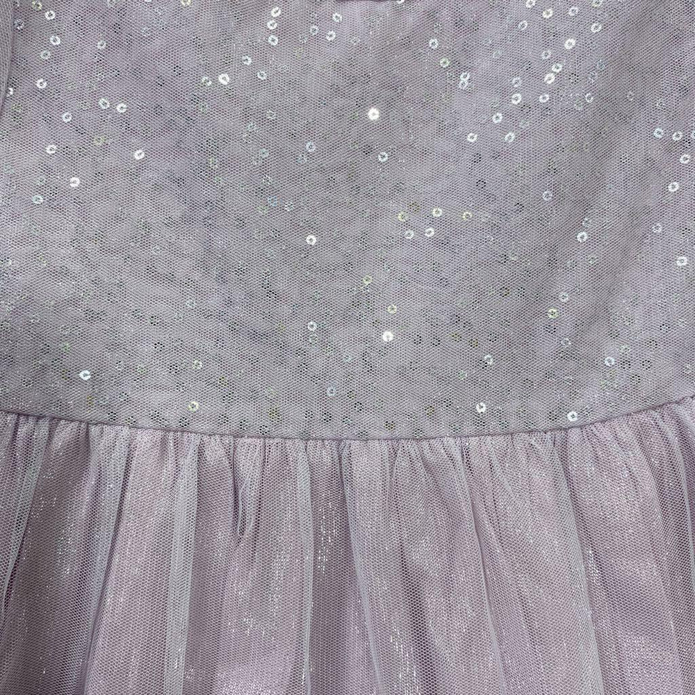 Cat & Jack Tulle Overlay Sequin Dress sz 3T - Me 'n Mommy To Be