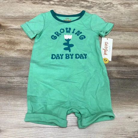 NEW Cat & Jack Growing Day By Day Romper sz 6-9m - Me 'n Mommy To Be