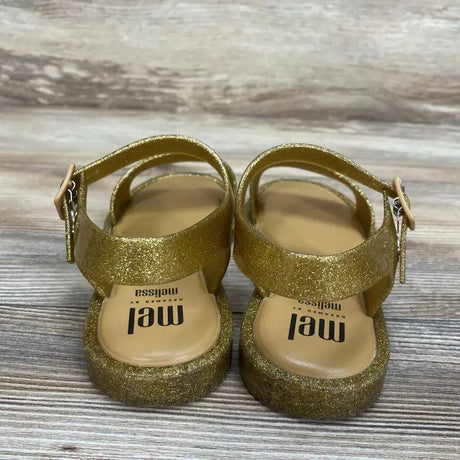 Mel By Melissa Glitter Jelly Sandals sz 2Y - Me 'n Mommy To Be