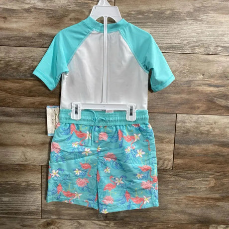 NEW Tommy Bahama 2pc Rashguard & Swim Trunks sz 4T - Me 'n Mommy To Be