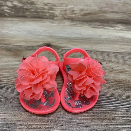 Stepping Stones Flower Jelly Sandals sz 1c - Me 'n Mommy To Be