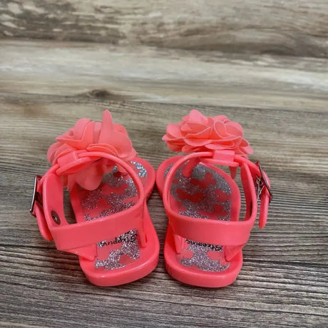 Stepping Stones Flower Jelly Sandals sz 1c - Me 'n Mommy To Be