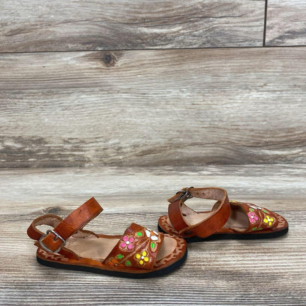 Floral Sandals sz 2/3c - Me 'n Mommy To Be