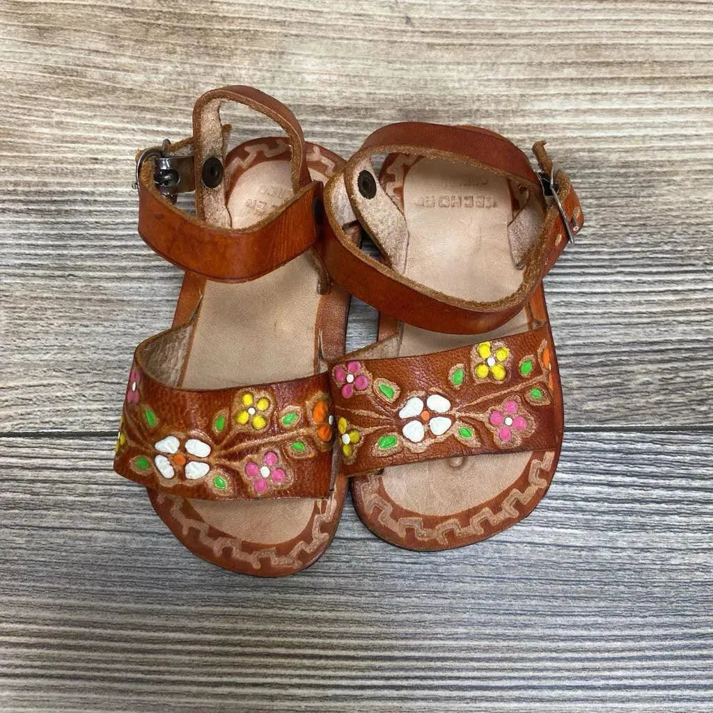 Floral Sandals sz 2/3c - Me 'n Mommy To Be