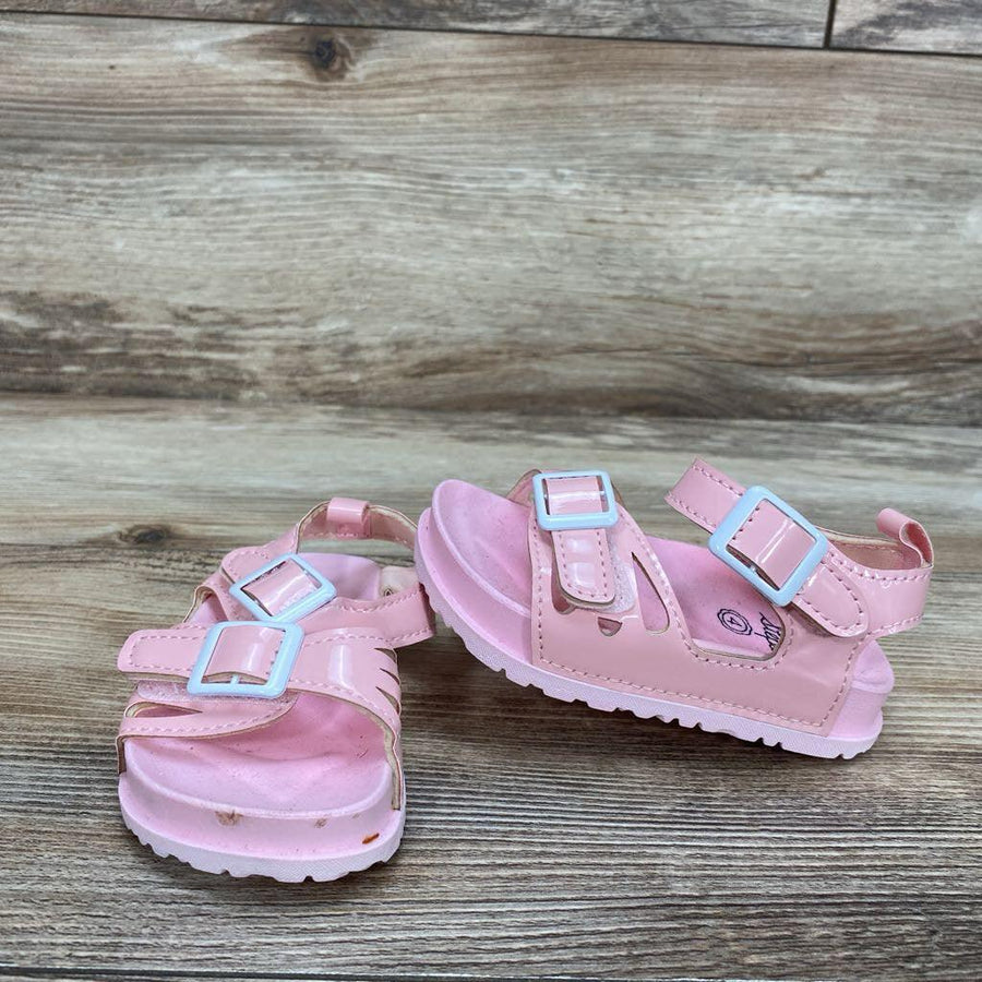 First Steps Double Velcro Sandals sz 4c - Me 'n Mommy To Be