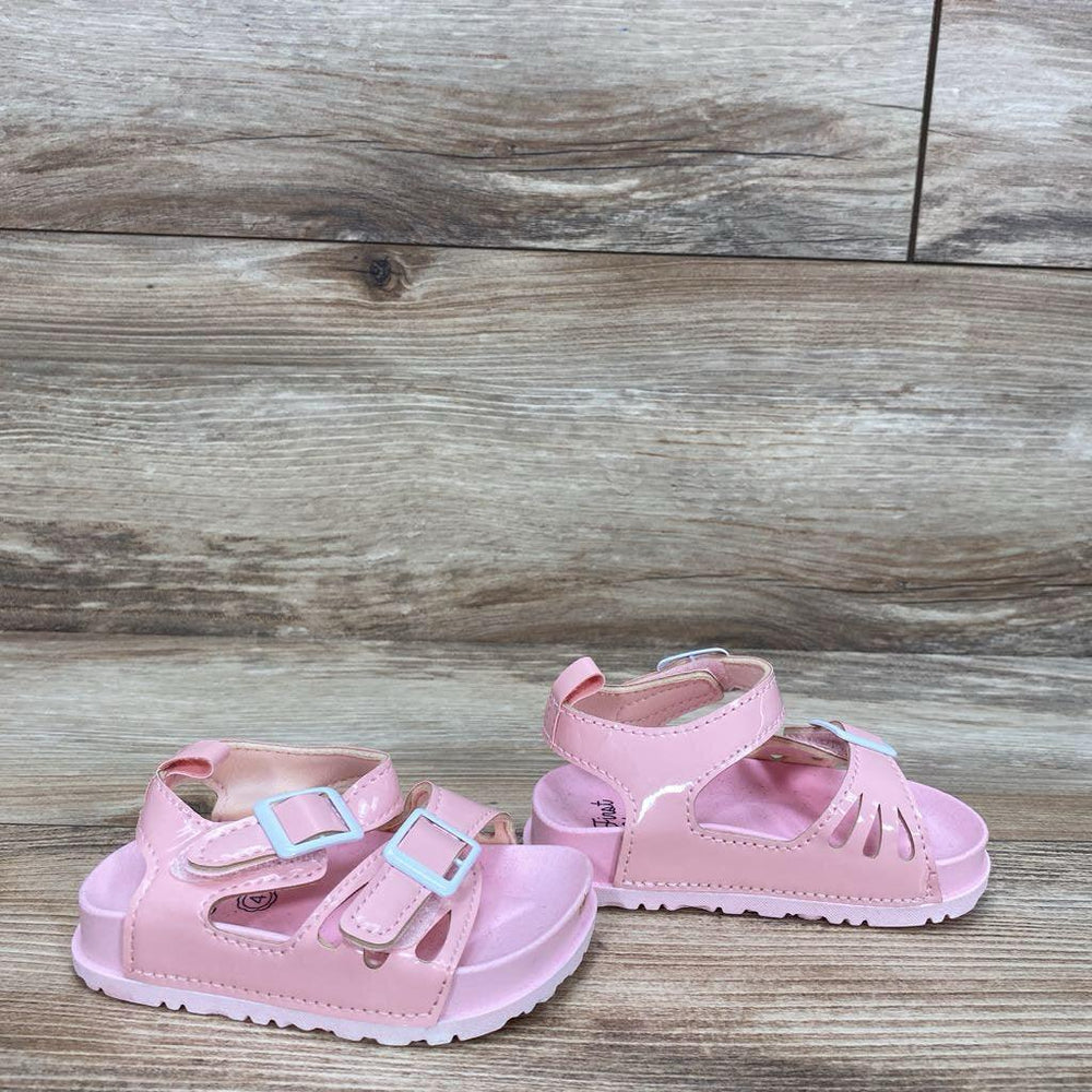 First Steps Double Velcro Sandals sz 4c - Me 'n Mommy To Be