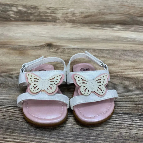 Wonder Nation Butterfly Sandals sz 4c - Me 'n Mommy To Be